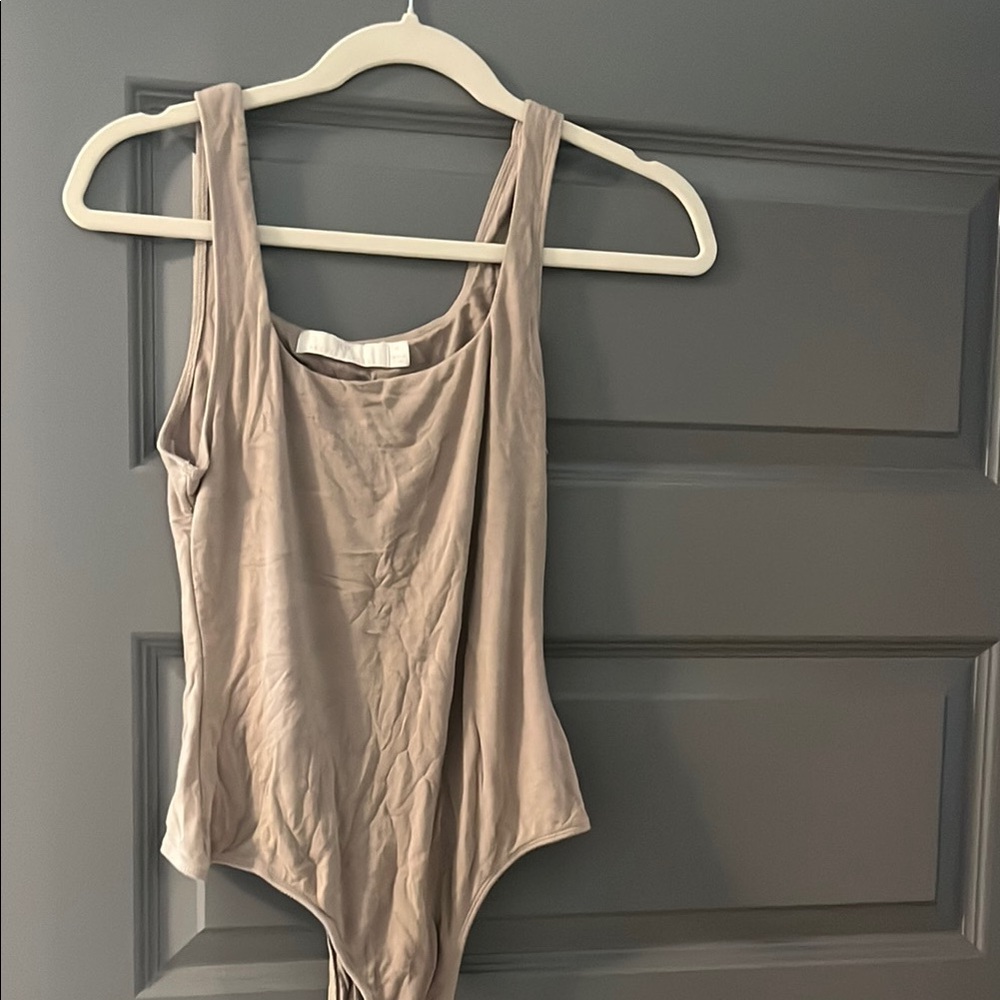 Elegant Beige Women's Top